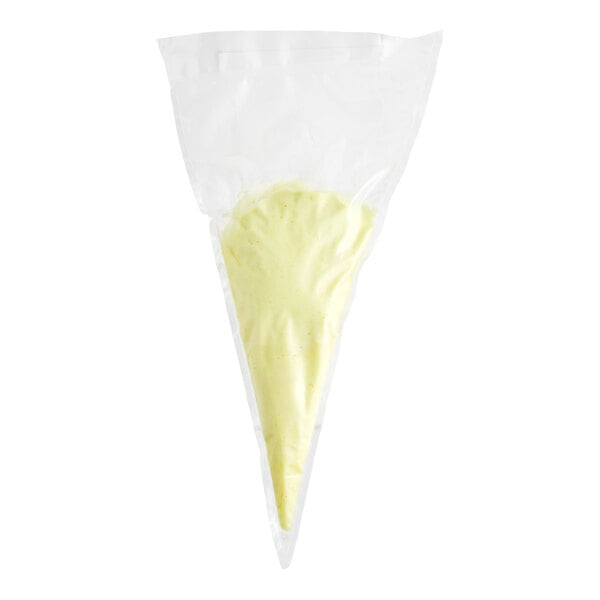 White Toque Gluten-Free Vegan Lemon Mousse 1.1 lb. - 6/Case