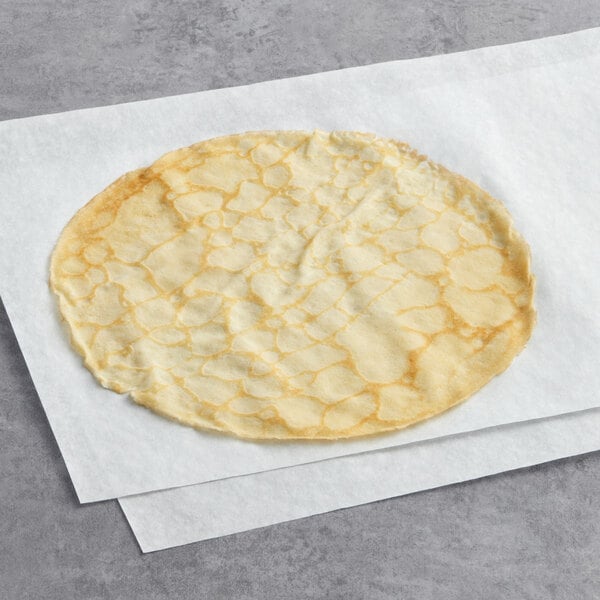 White Toque Plain Thin Crepe 10 5/8" - 54/Case