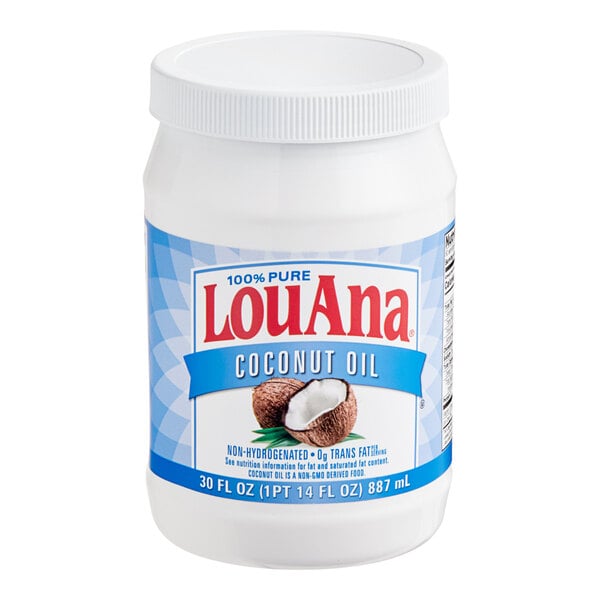 LouAna Coconut Oil 30 oz. - 6/Case