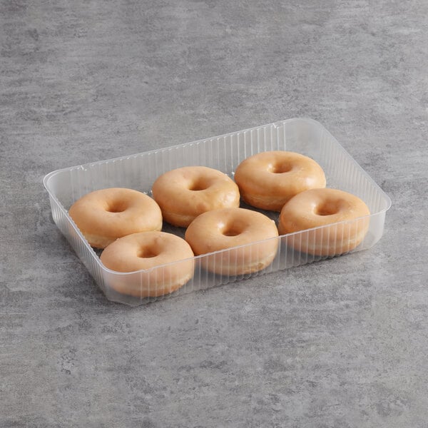 Rich's 15 oz. Fully Finished Glazed Yeast Donut Ring 6-Count - 8/Case