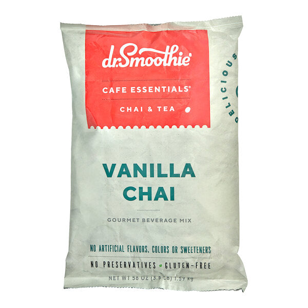 Dr. Smoothie Cafe Essentials Vanilla Chai Beverage Mix 3.5 lb.