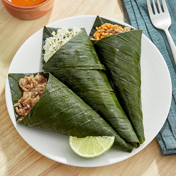 Goya Banana Leaves 1 lb. - 15/Case