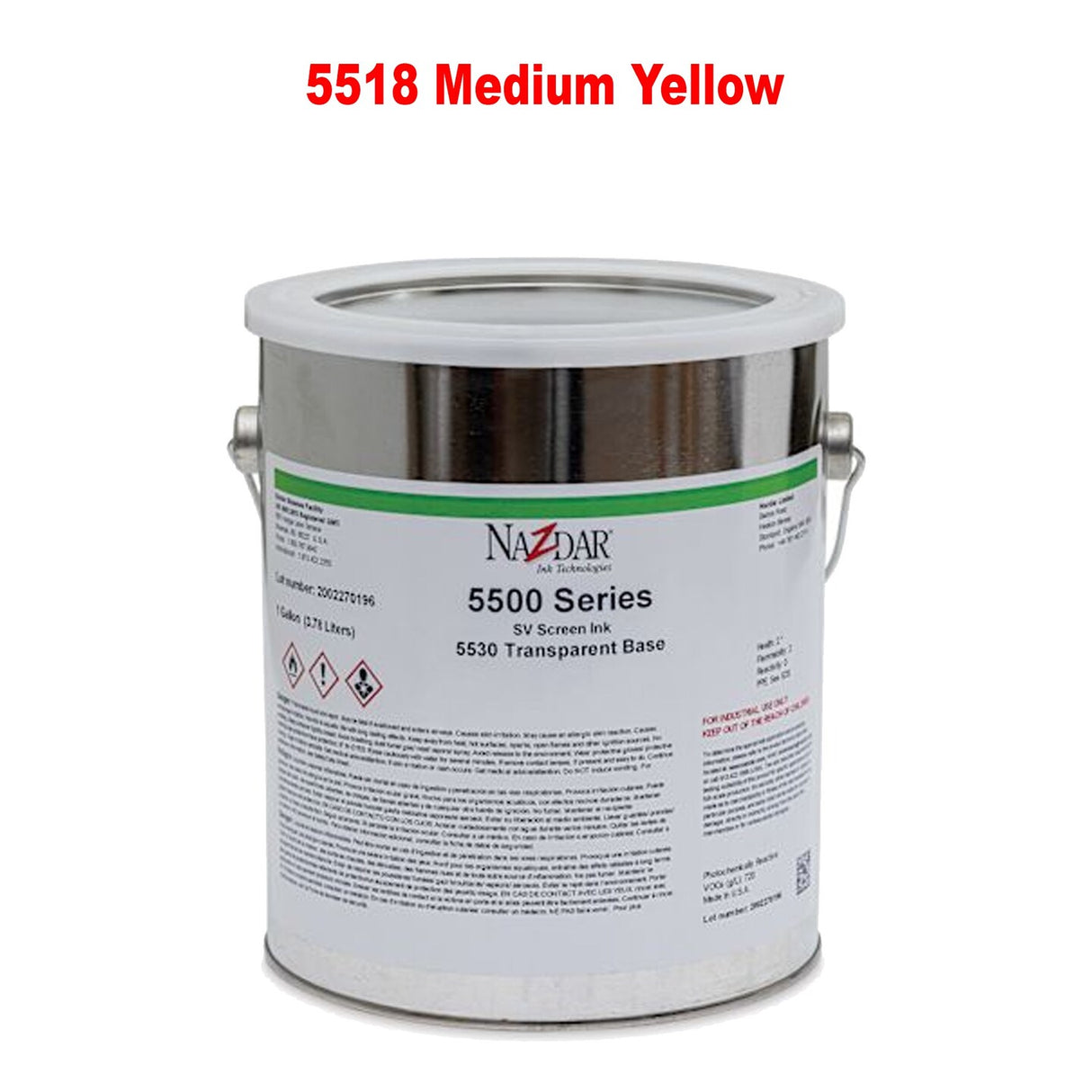 Nazdar Flat Poster Screen Ink