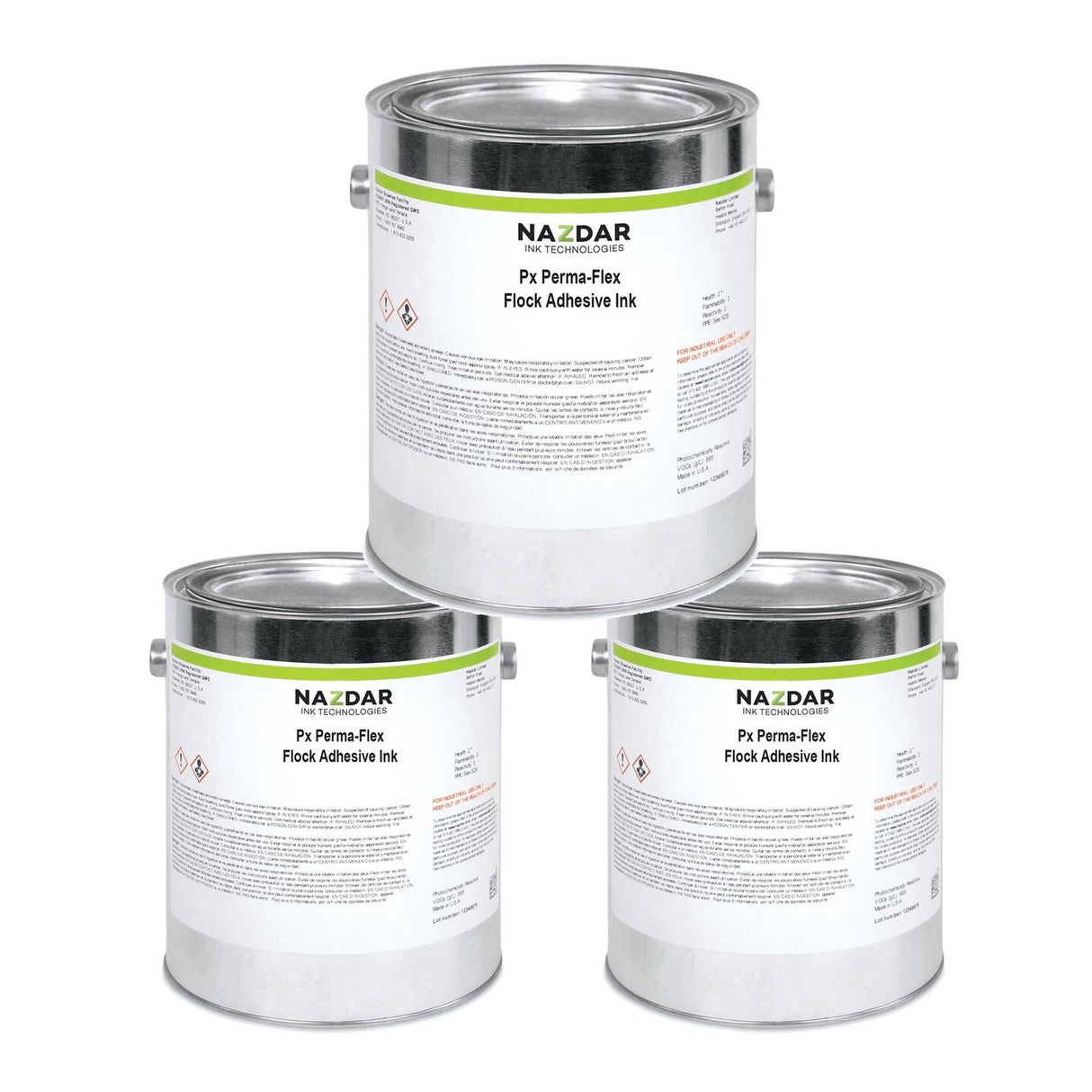 Nazdar Px Perma-Flex Flock Adhesive Ink Quality for Printing