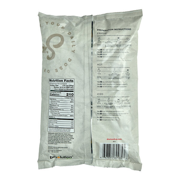 Dr. Smoothie Cafe Essentials Mexican Spiced Cocoa Beverage Mix 3.5 lb.