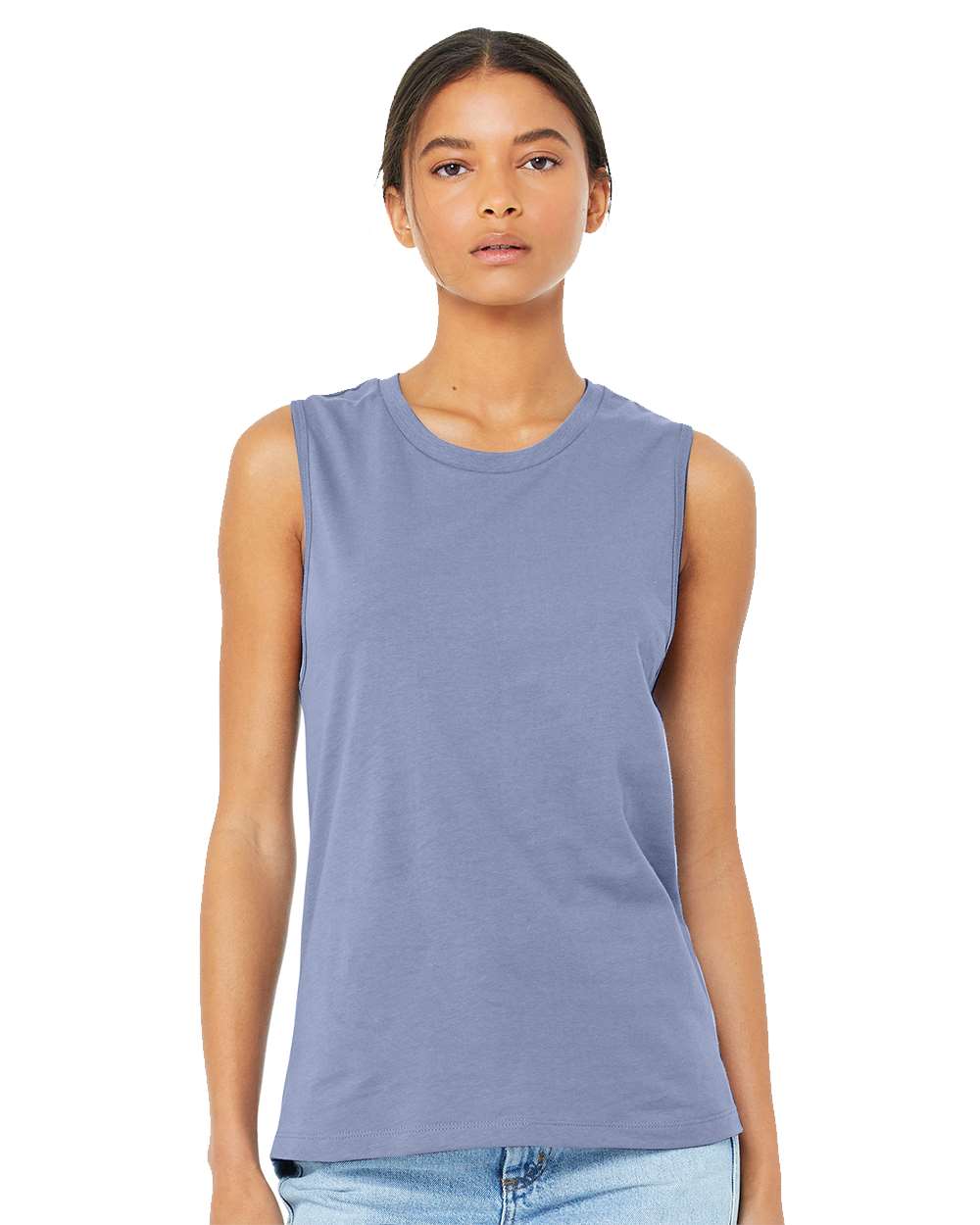 BELLA + CANVAS® Women's Jersey Muscle Short Sleeve Crew Neck Tank - 6003