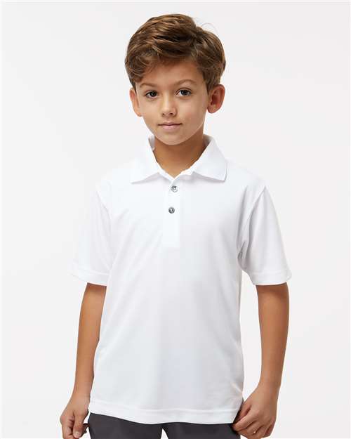 Paragon® Youth Saratoga Performance Mini Mesh Polo T-shirt