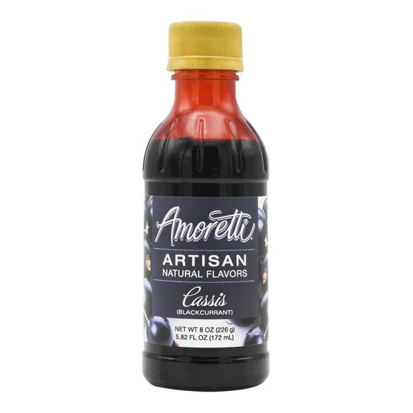 Amoretti Blackcurrant Artisan Natural Flavor Paste 8 oz.