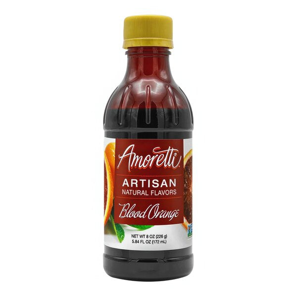 Amoretti Blood Orange Artisan Natural Flavor Paste 8 oz.