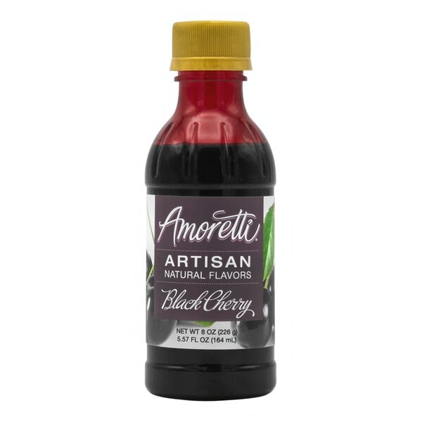 Amoretti Black Cherry Artisan Natural Flavor Paste 8 oz.