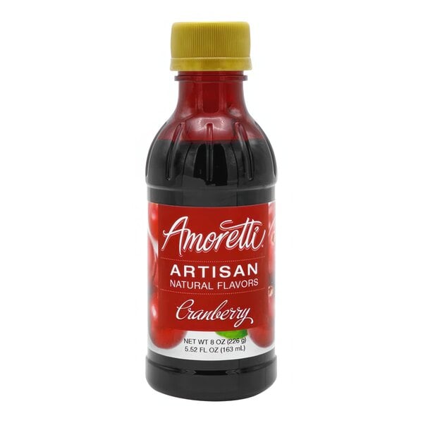Amoretti Cranberry Artisan Natural Flavor Paste 8 oz.