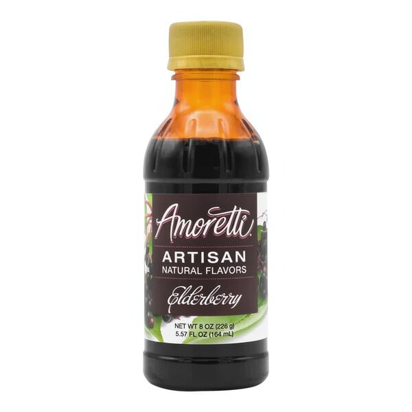 Amoretti Elderberry Artisan Natural Flavor Paste 8 oz.