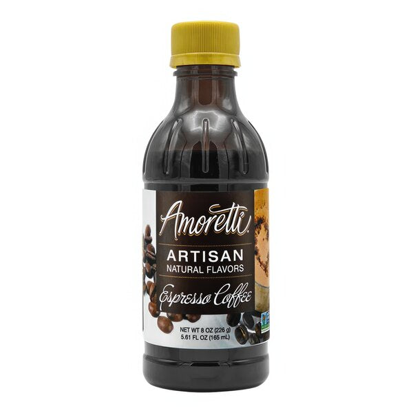 Amoretti Espresso Artisan Natural Flavor Paste 8 oz.