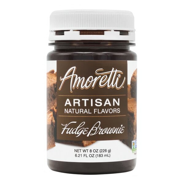 Amoretti Chocolate Fudge Brownie Artisan Natural Flavor Paste 8 oz.