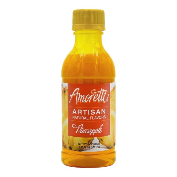 Amoretti Pineapple Artisan Natural Flavor Paste 8 oz.