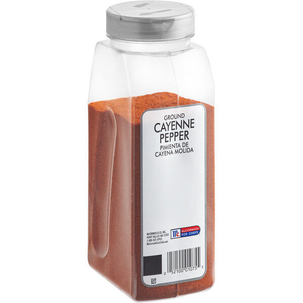 McCormick Culinary Ground Cayenne Pepper 14 oz. - 6/Case