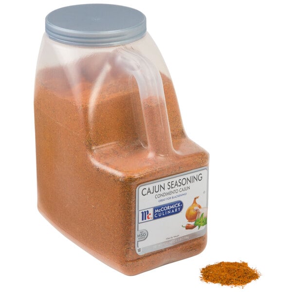 McCormick Culinary 6.5 lb. Cajun Seasoning - 3/Case