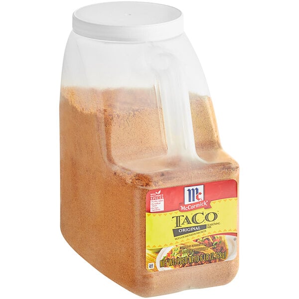 McCormick Culinary Taco Seasoning 6 lb. - 3/Case