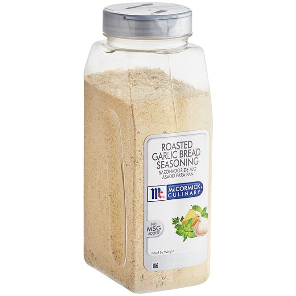 McCormick Culinary Roasted Garlic Bread Seasoning 20 oz. - 6/Case