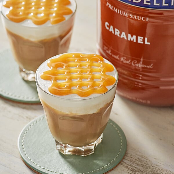Ghirardelli Caramel Flavoring Sauce 64 fl. oz. - 6/Case