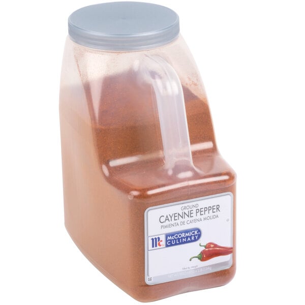 McCormick Culinary Ground Cayenne Pepper 4.5 lb. - 3/Case