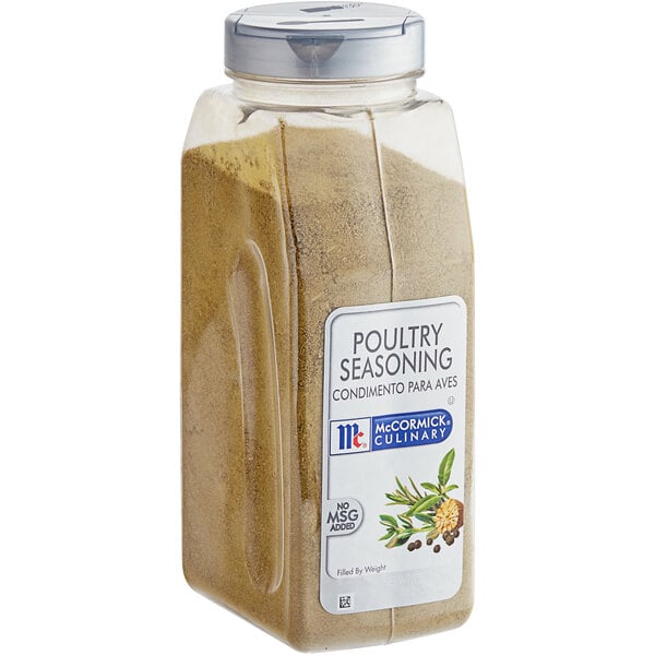 McCormick Culinary Poultry Seasoning 12 oz. - 6/Case