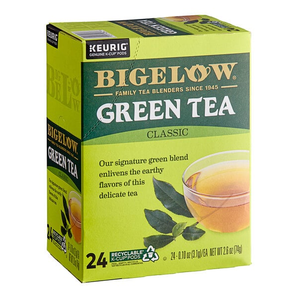 Bigelow Green Tea Single Serve Keurig® K-Cup® Pods - 96/Case