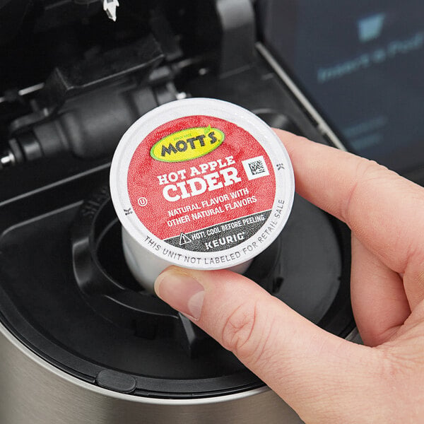Mott's Hot Apple Cider Single Serve Keurig® K-Cup® Pods - 96/Case