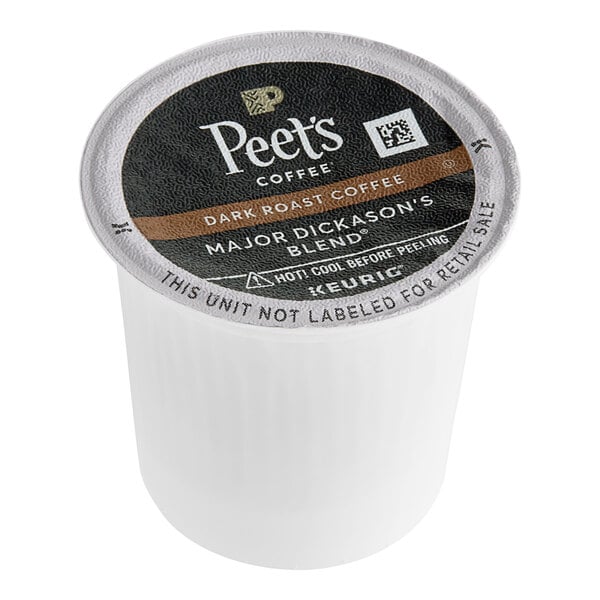 Peet's Coffee Major Dickason's Blend Single Serve Keurig® K-Cup® Pods - 88/Case