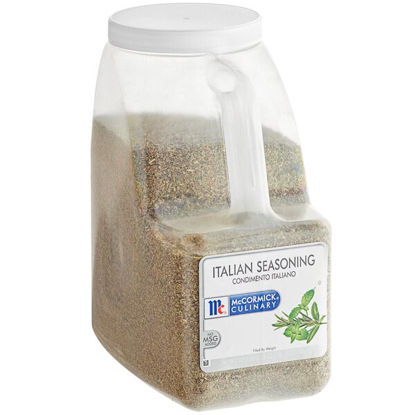 McCormick Culinary Italian Seasoning 1.75 lb. - 3/Case