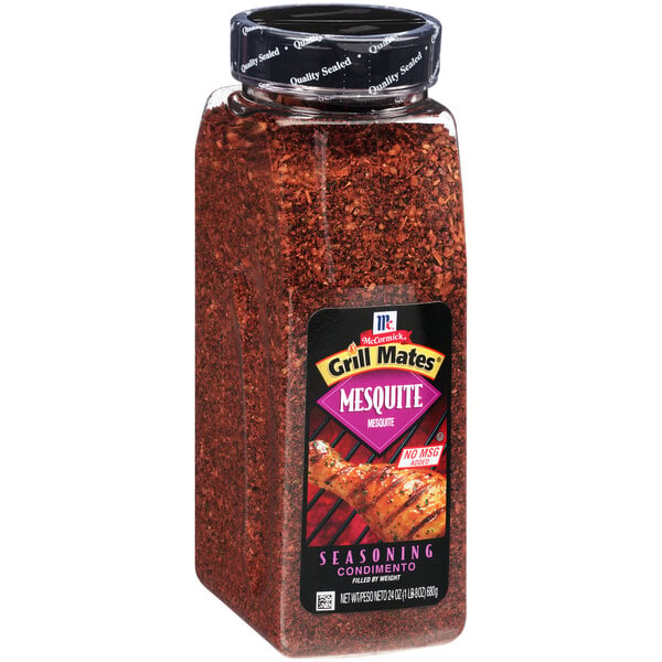 McCormick Grill Mates 24 oz. Mesquite Seasoning - 6/Case