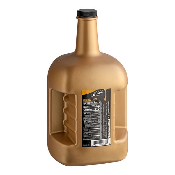 DaVinci Gourmet Caramel Flavoring Sauce 128 fl. oz. - 4/Case