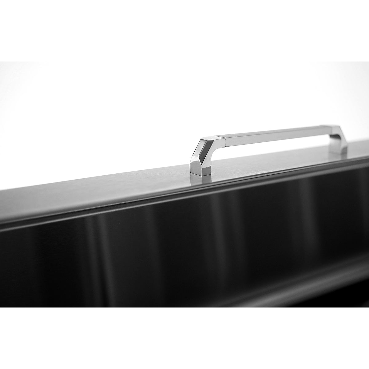 Atosa MPF8203GR Three Section Side Mount Refrigerated Pizza Prep Table 93"W x 33.1"D x 44"H with 3 Self-Closing Solid Doors