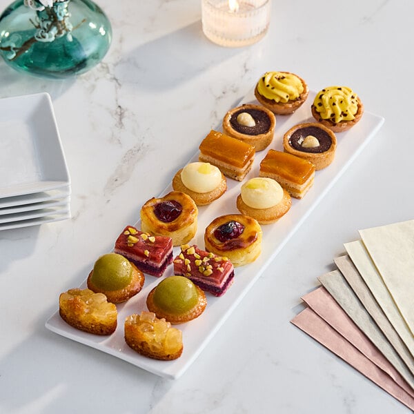 White Toque Petits Fours Collection - 96/Case