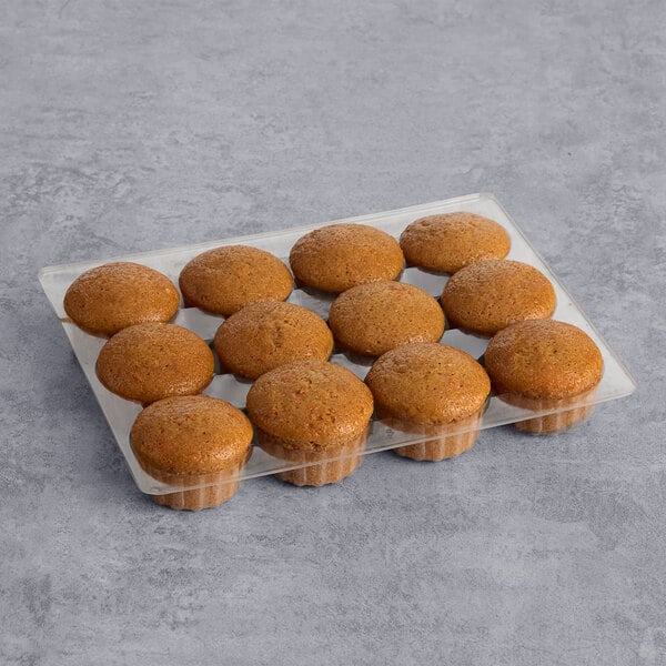 Abe's Vegan Carrot Mini Muffin 12-Count 10 oz. - 12/Case