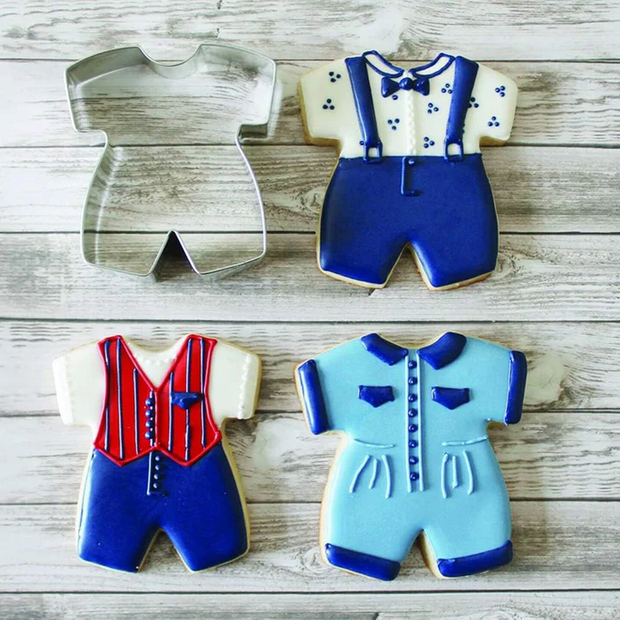 Ann Clark Baby Romper Cookie Cutter, 3.5"