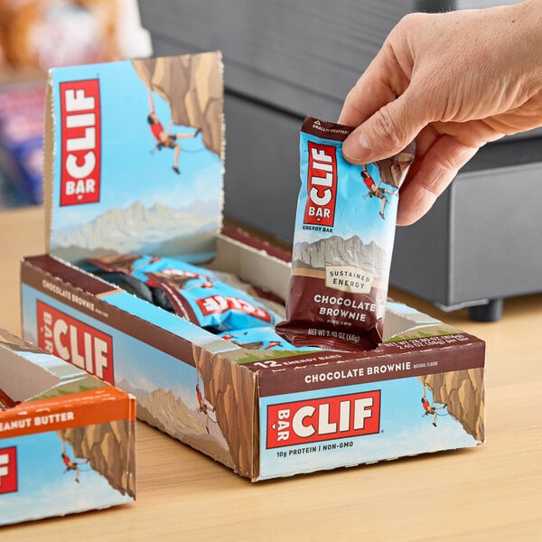 Clif Bar Chocolate Brownie Energy Bar 2.4 oz. - 192/Case