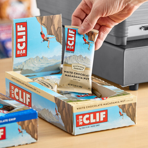 Clif Bar White Chocolate Macadamia Nut Energy Bar 2.4 oz. - 192/Case