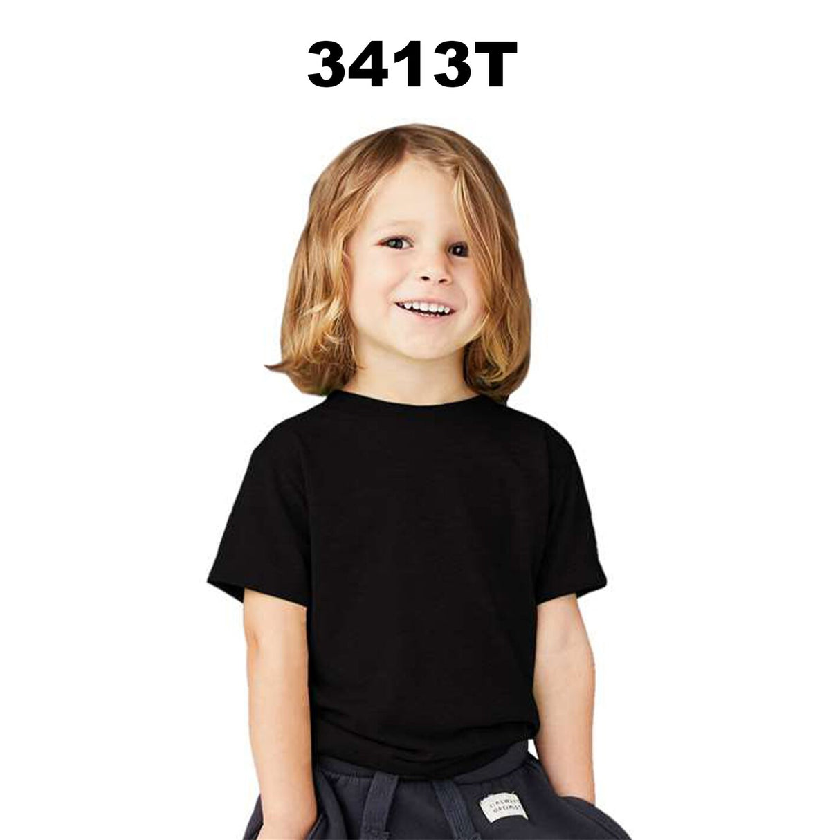 BELLA + CANVAS® Toddler Triblend Crewneck Short sleeve Tee