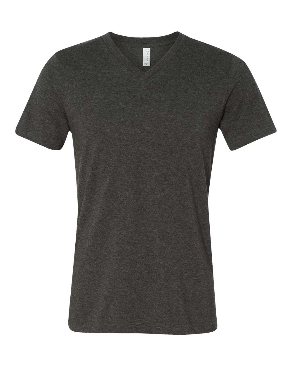 BELLA + CANVAS® Heather CVC Short Sleeve V-Neck Tee