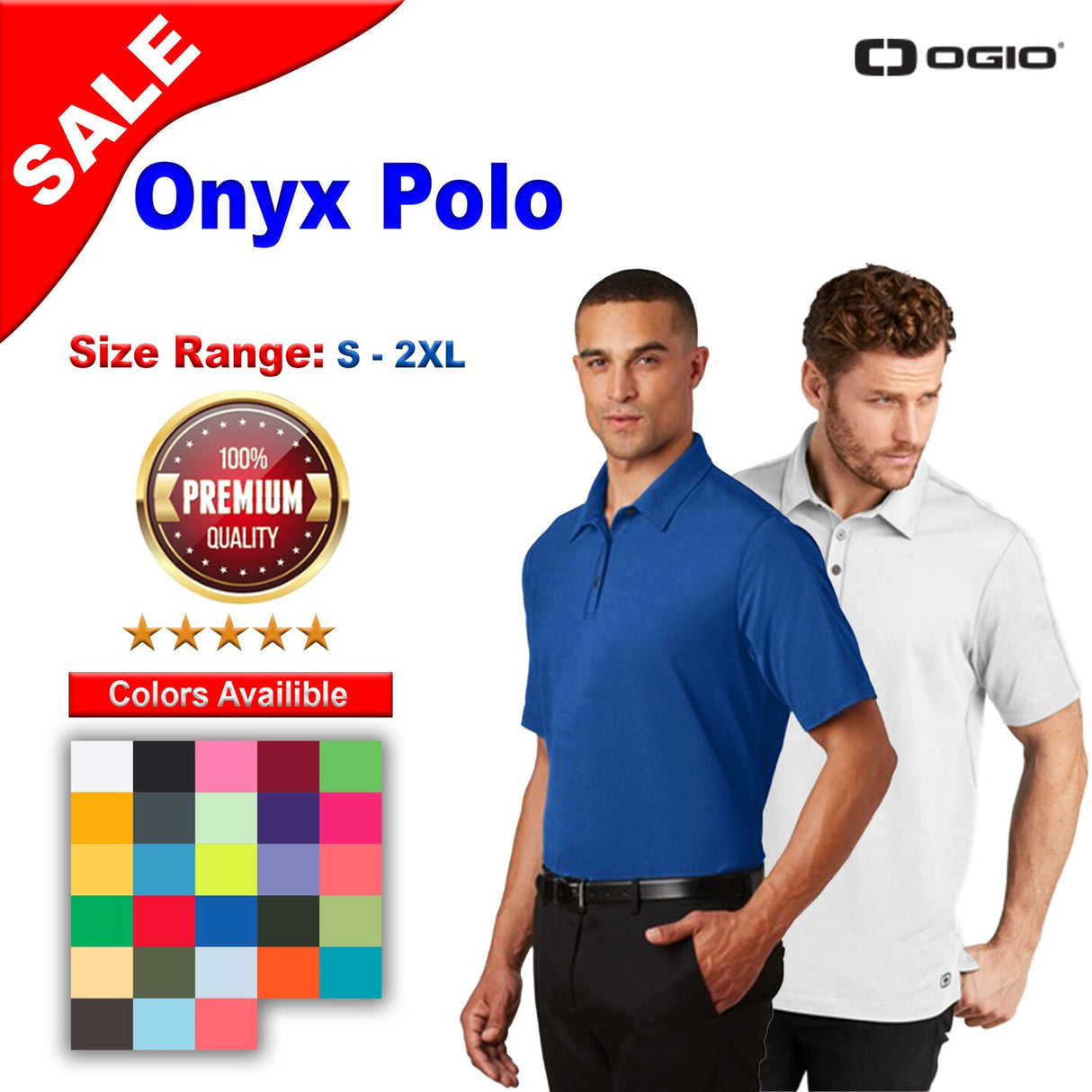 OGIO® Onyx Polo