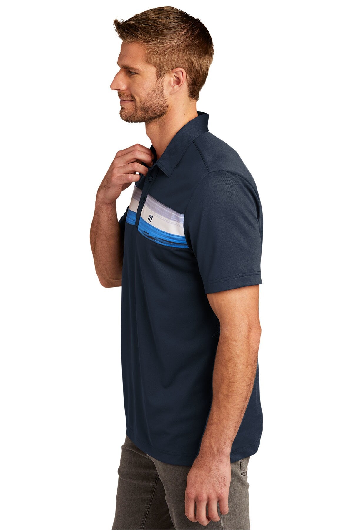 TravisMathew® Cabana Chest Stripe Polo