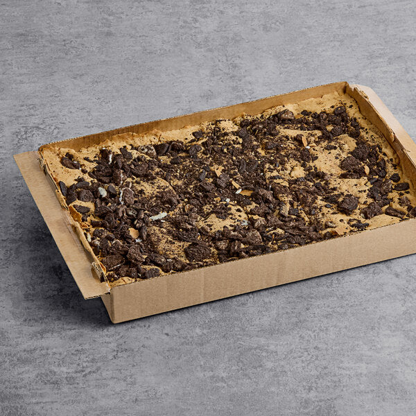 David's Cookies Pre-Cut Oreo Blondie 4 oz. - 48/Case