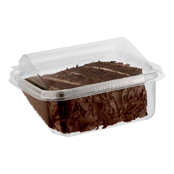 David's Cookies Chocolate Overload Cake Slice 7.4 oz. - 24/Case