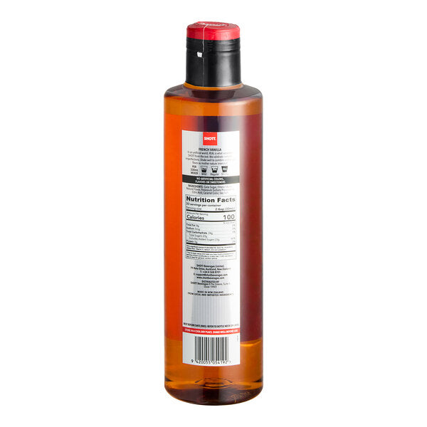 SHOTT French Vanilla Concentrated Flavoring Syrup 1 Liter