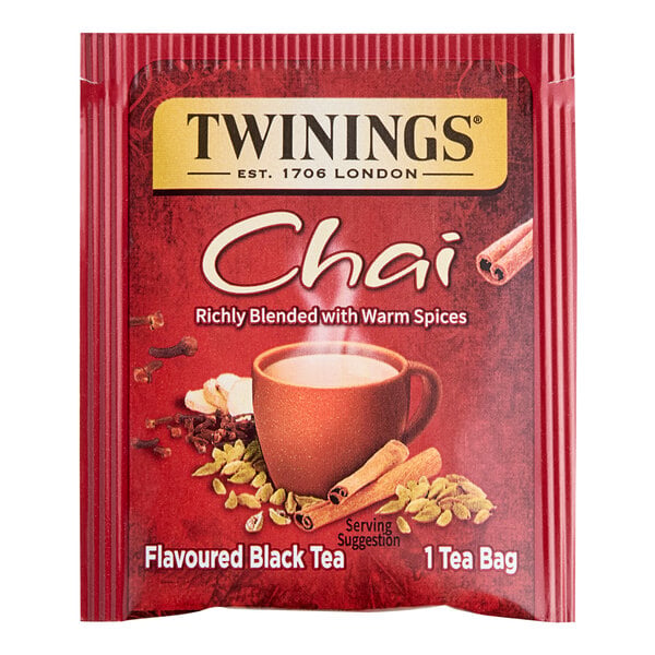 Twinings Chai Tea Bags - 25/Box