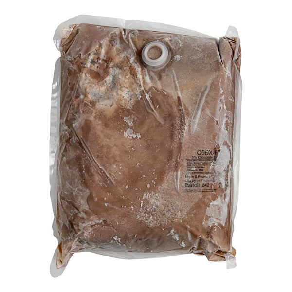 Meadowvale 5% Chocolate Soft Serve Ice Cream Mix 2.5 Gallon - 2/Case