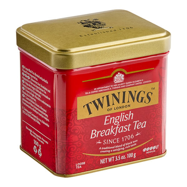 Twinings English Breakfast Loose Leaf Tea 3.53 oz. (100 Gram)