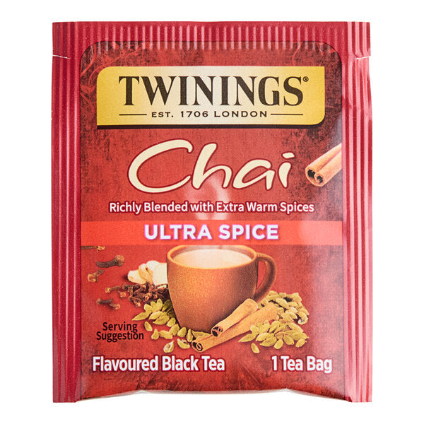 Twinings Ultra Spice Chai Tea Bags - 20/Box