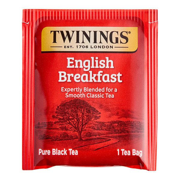 Twinings English Breakfast Tea Bags - 150/Case